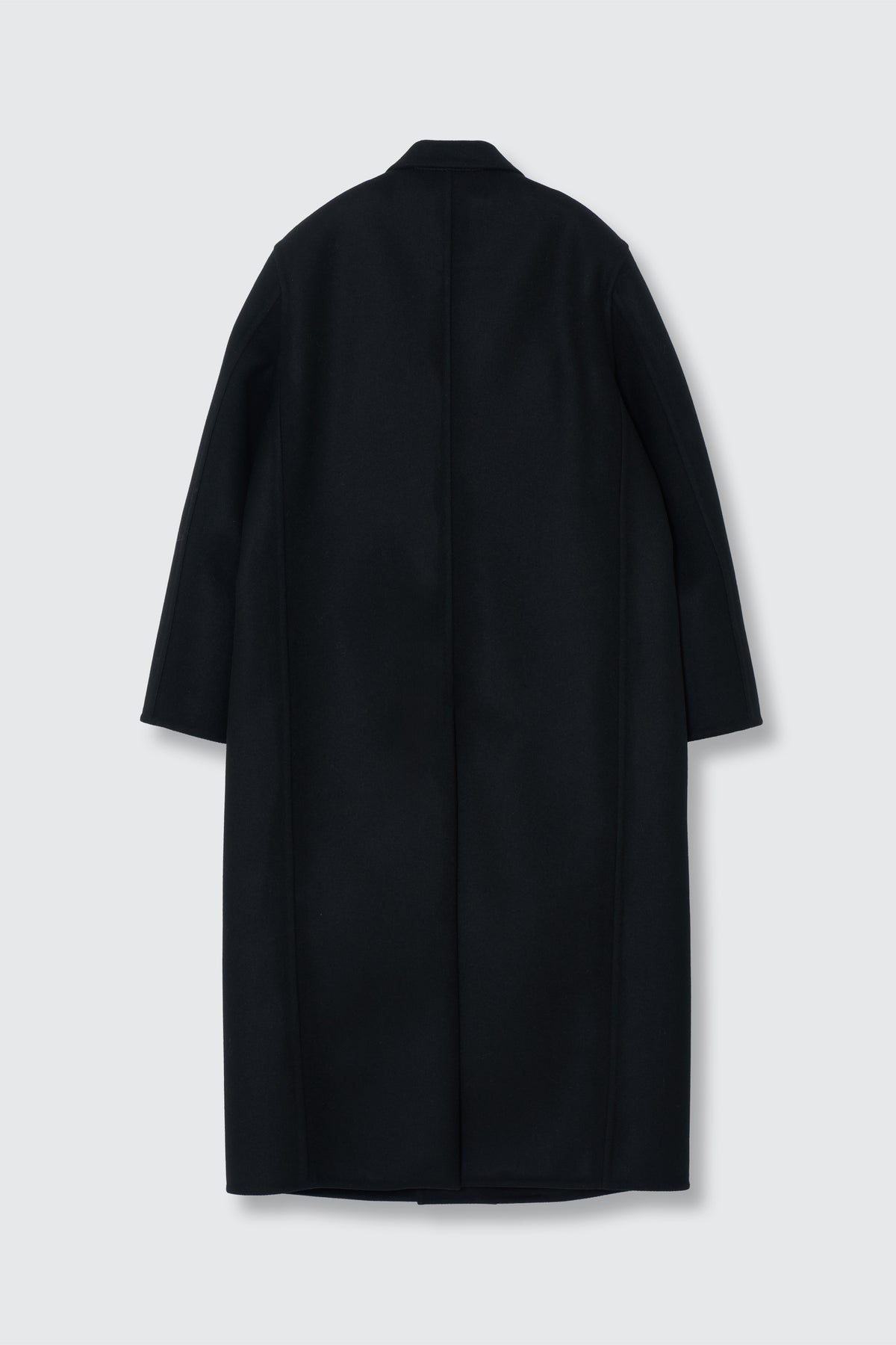 Wool Cashmere Long Rever Coat