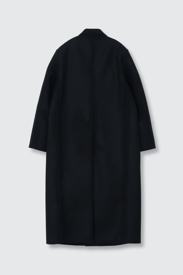 Wool Cashmere Long Rever Coat