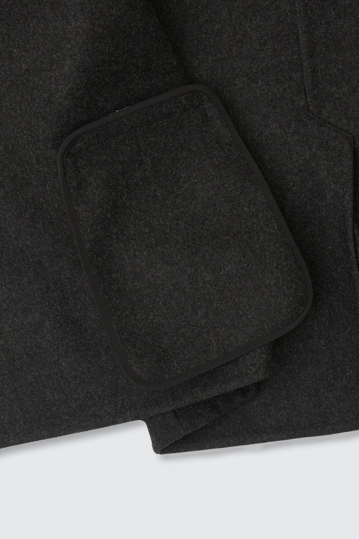Wool Cashmere Double Breasted Rever Jacket