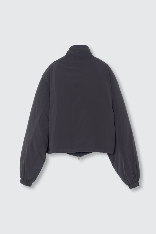 Super Stretch Recycle Nylon Taffeta Puffer Short Blouson