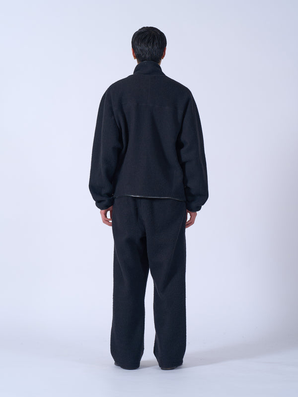 Wool Fleece Zip Blouson