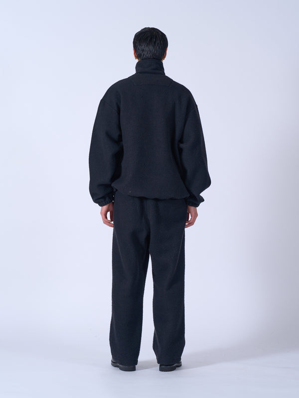 Wool Fleece Half Zip Pullover