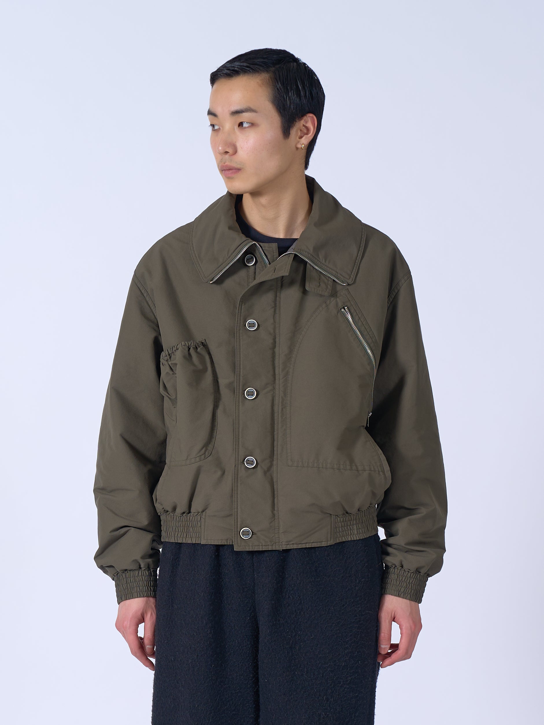 "KATHARINE HAMNETT" Recycle Polyester Short Blouson