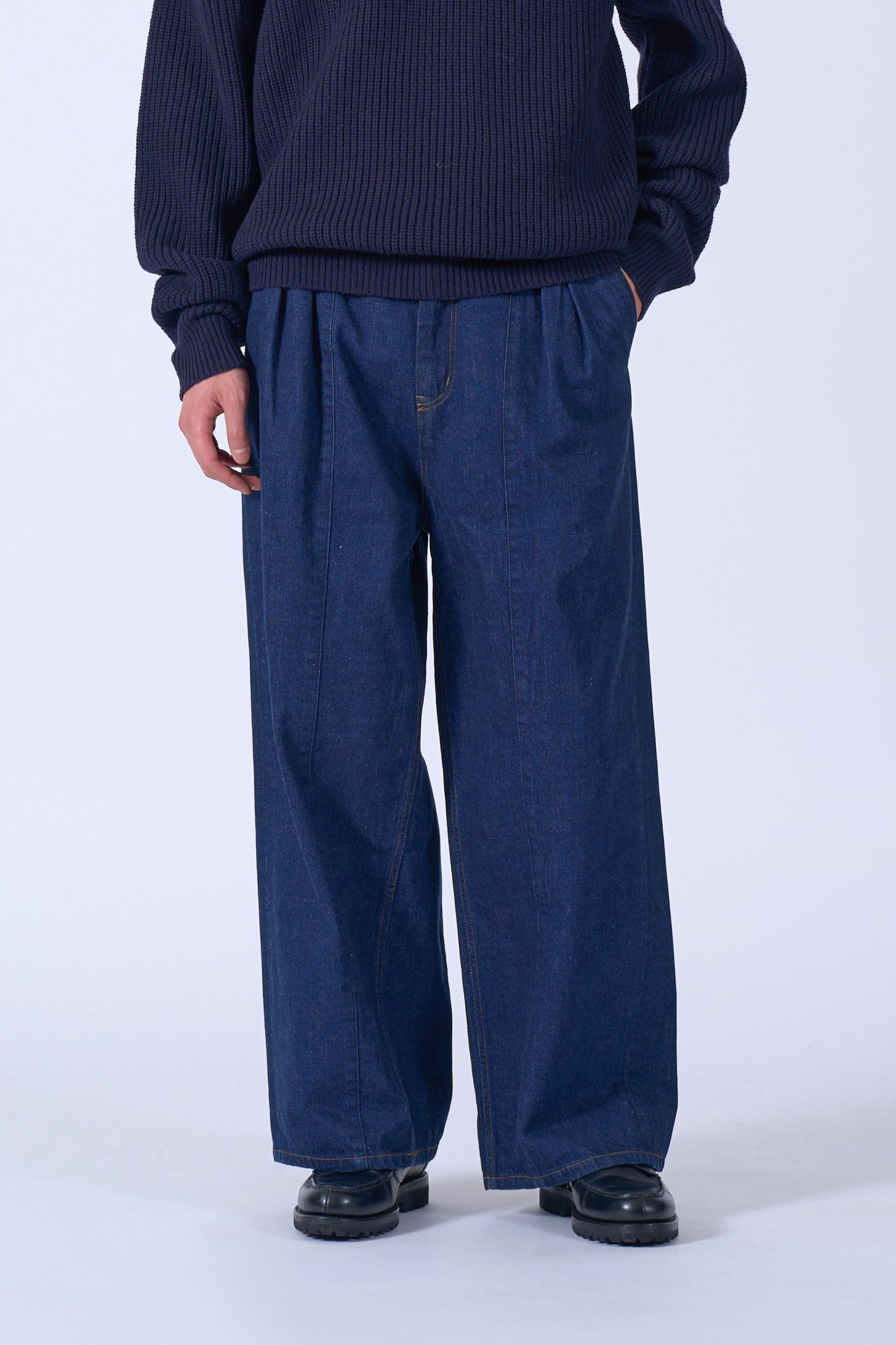YOKE 3pleated Wide Leg Trousers サイズ2 YOKE 