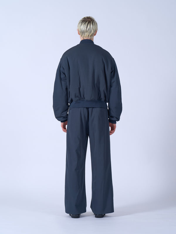 Wool Washer Twill Flight Jacket
