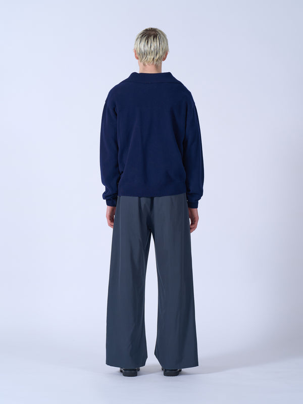 Fine Gauge Wool Skipper Sweater