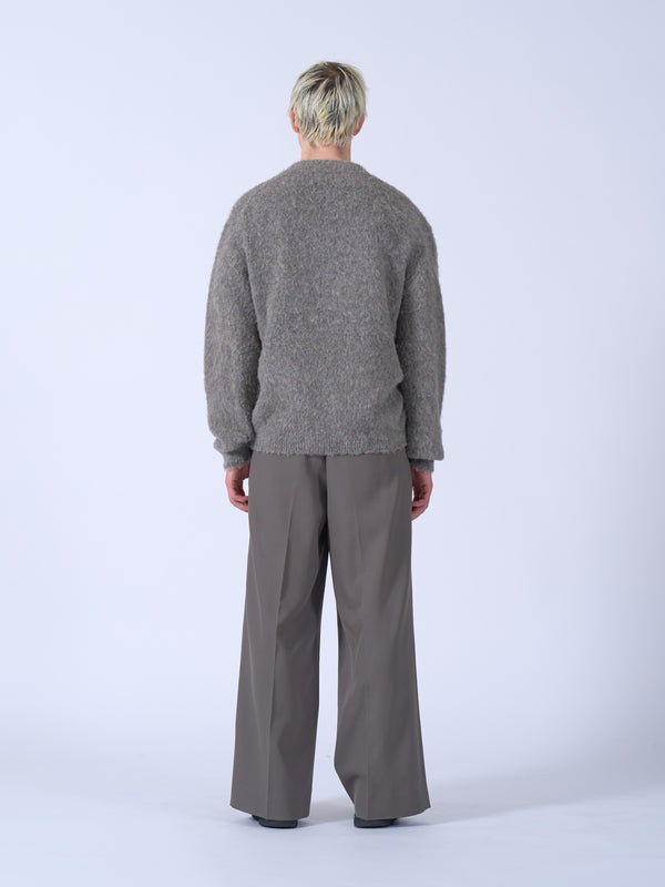 3Color Mix Baby Alpaca Cardigan
