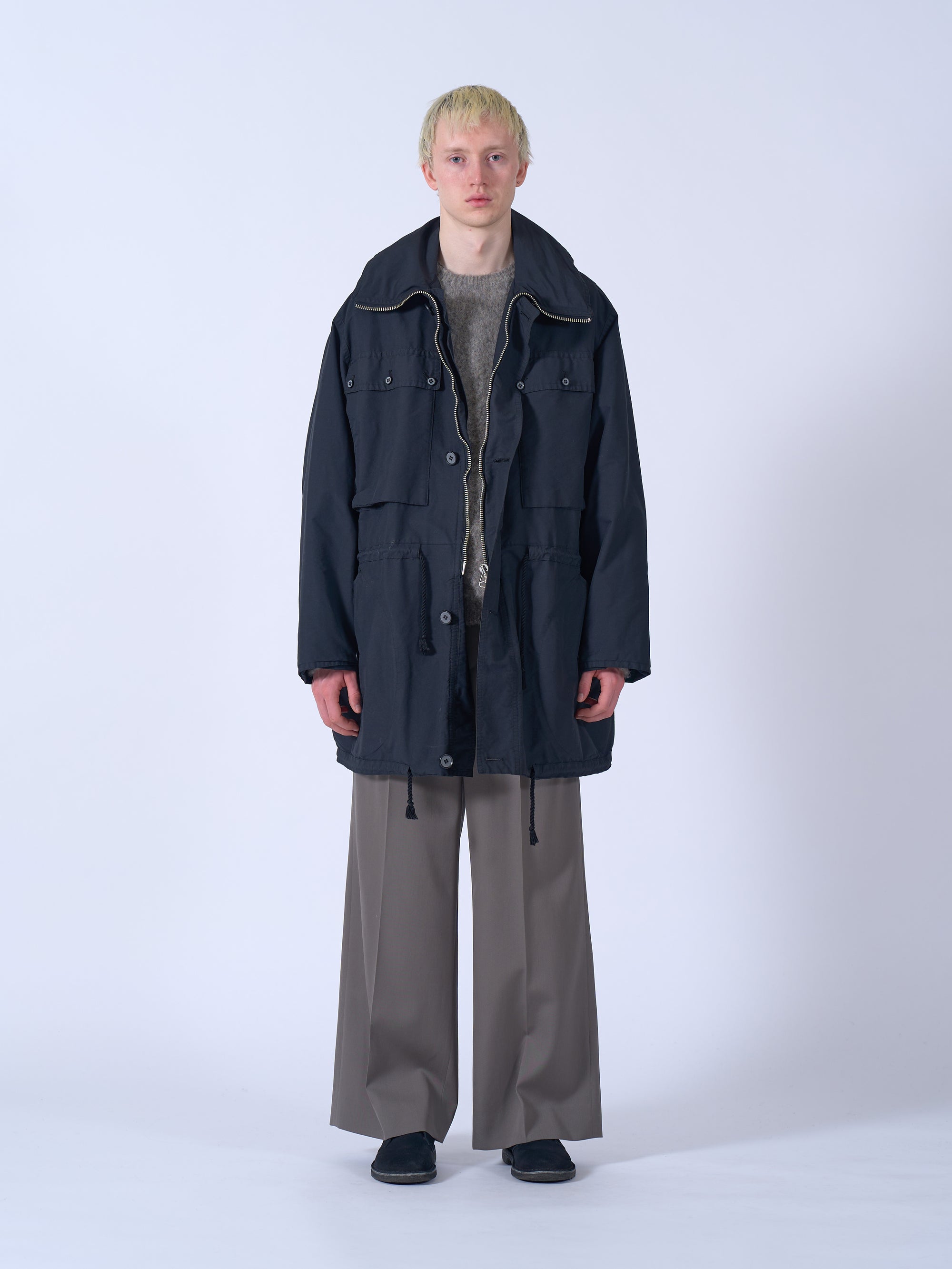 "KATHARINE HAMNETT" Recycled Polyester Half Coat