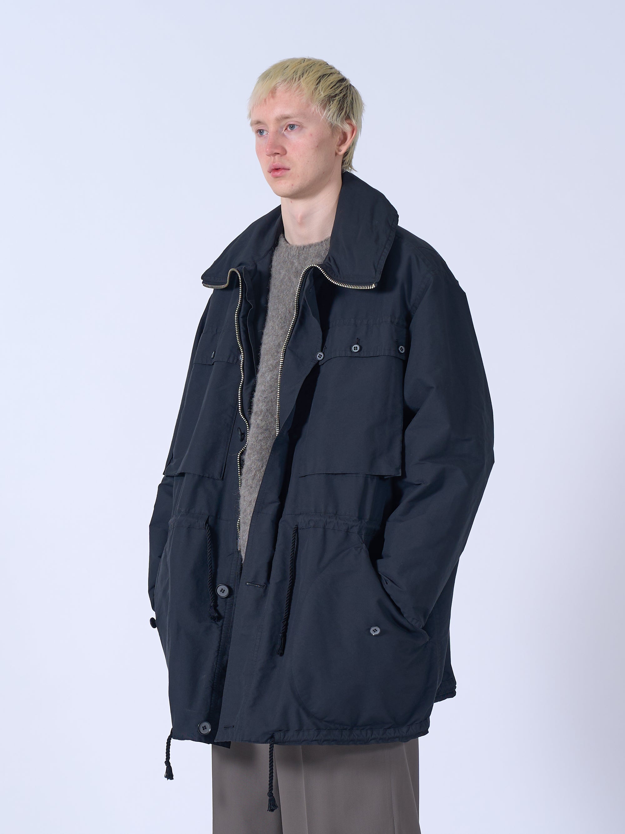"KATHARINE HAMNETT" Recycled Polyester Half Coat