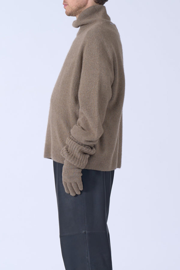 Cashmere Long Gloves
