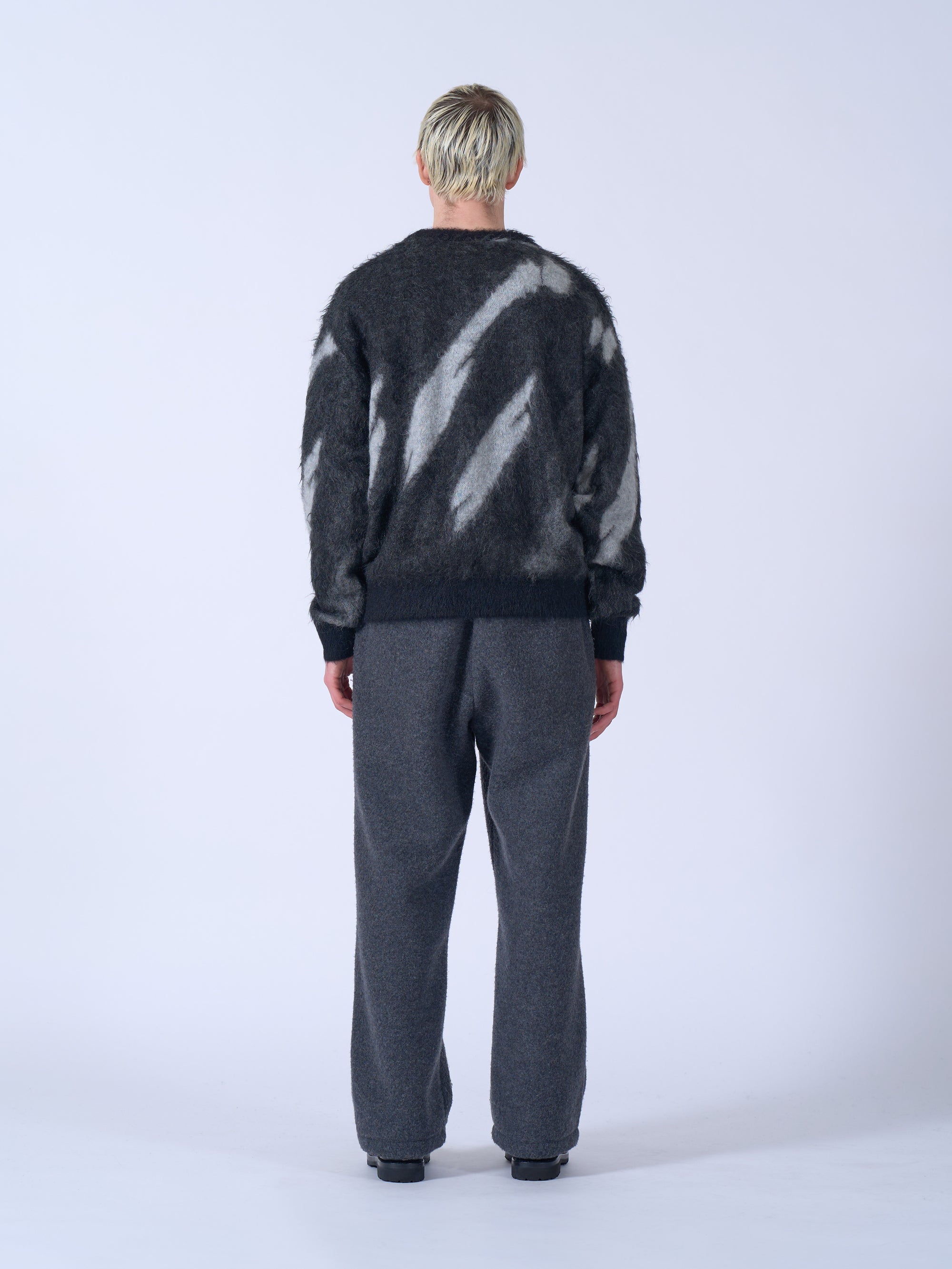 Kid Mohair Jacquard Sweater