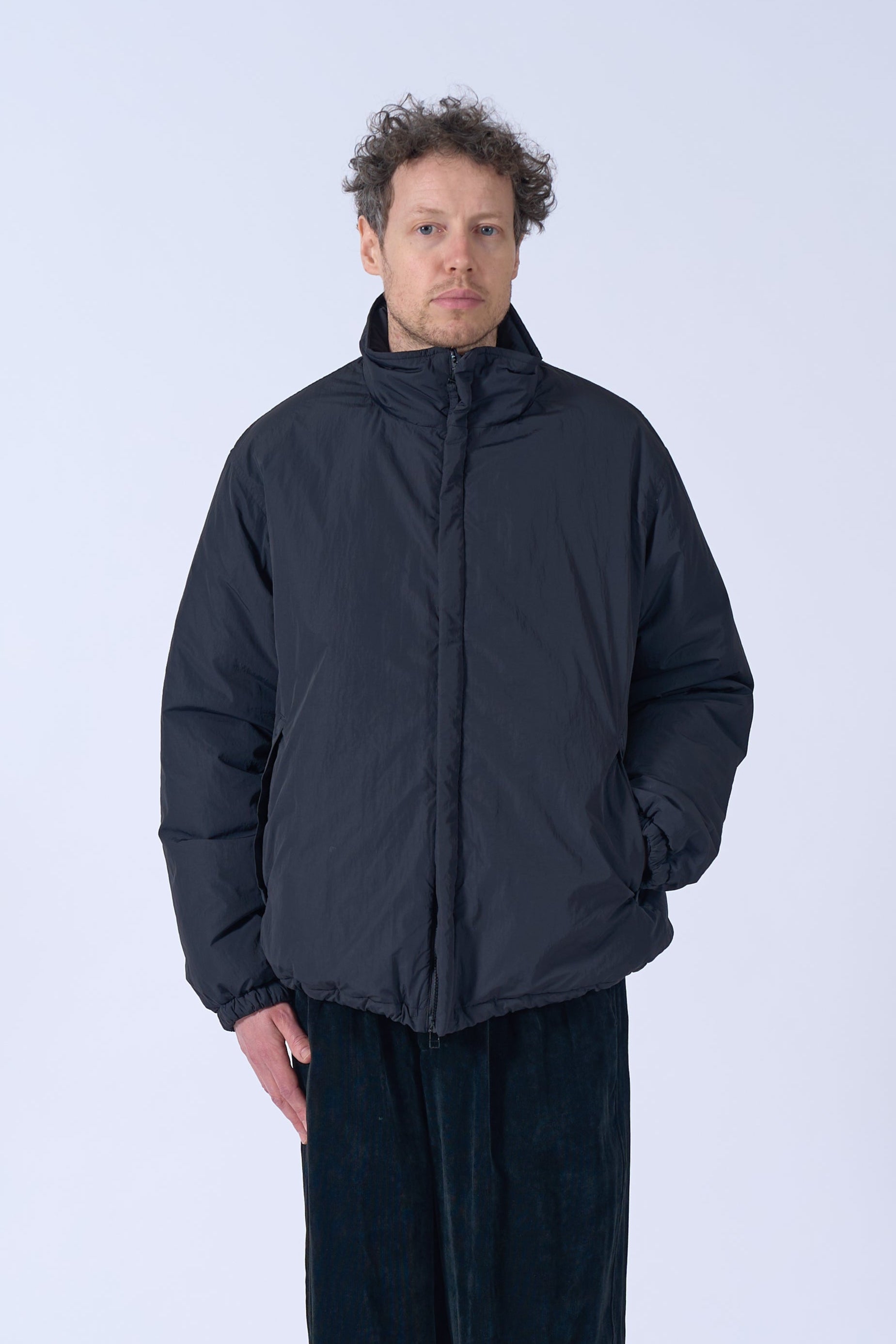 Nylon Puffer Blouson