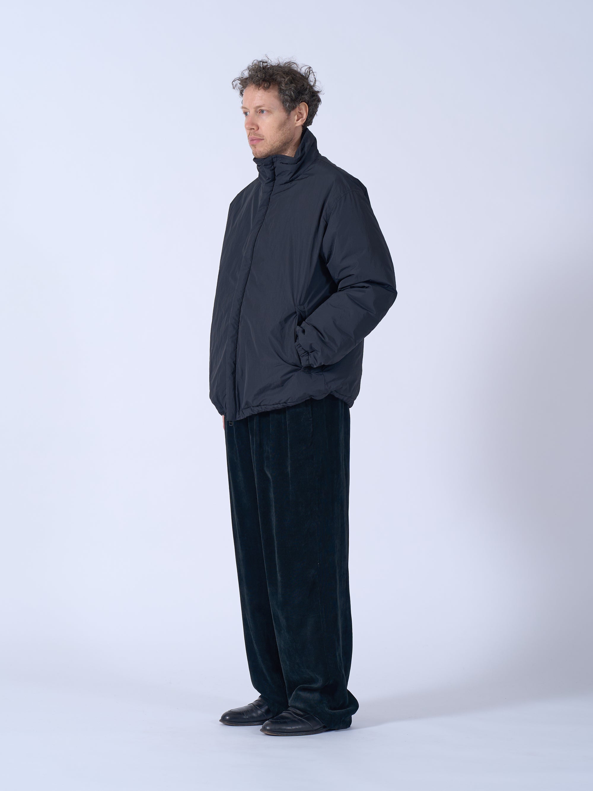 Nylon Puffer Blouson