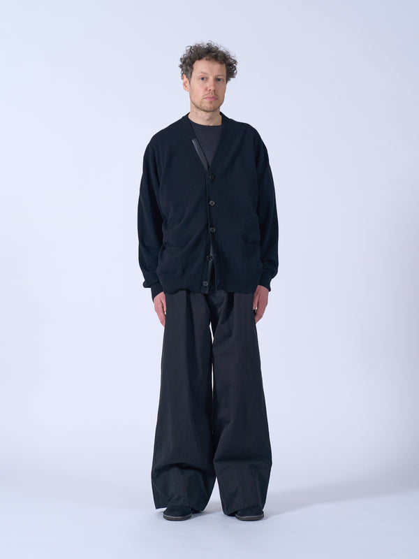 Fine Gauge Wool Cardigan