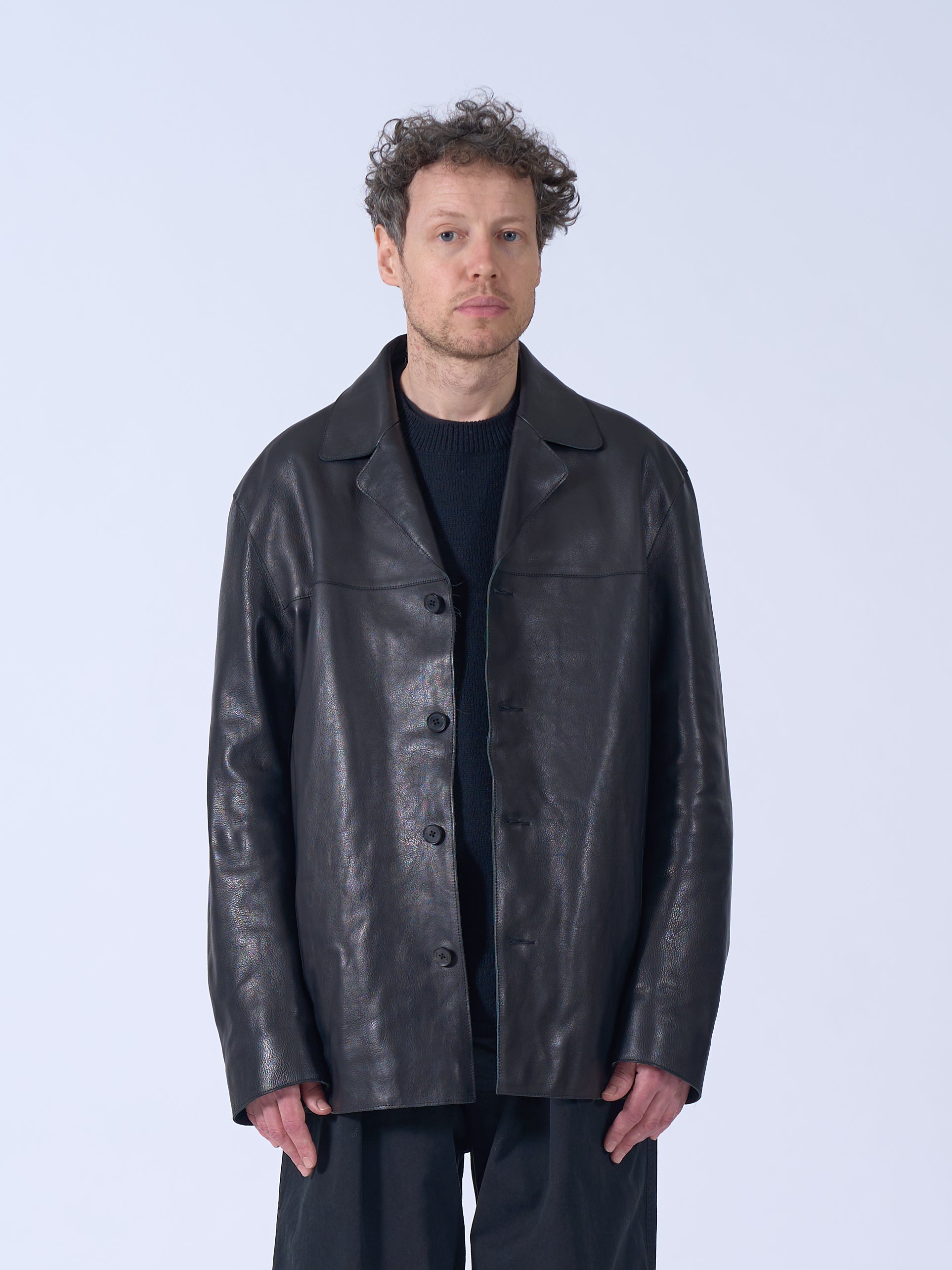 Cow Leather Car Jacket
