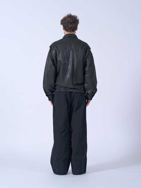 Cow Leather Flight Jacket