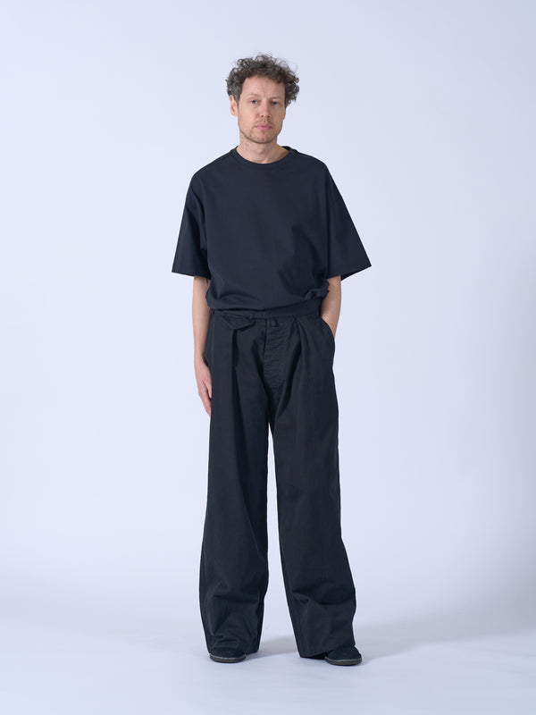 “Katharine Hamnett” Organic Cotton Wide-Leg Work Pants