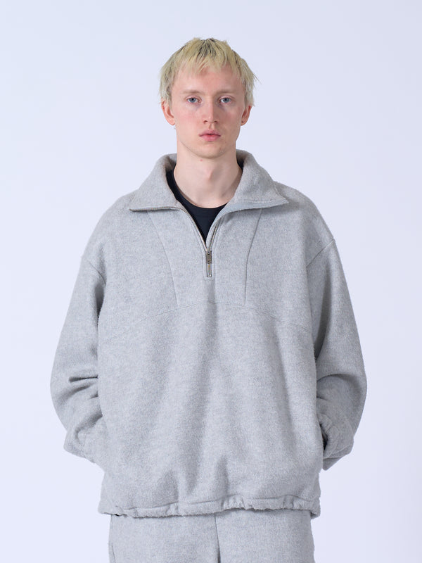 Silk Fleece Half Zip Pullover