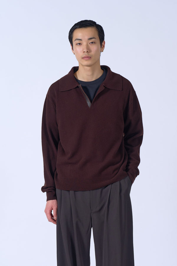 Fine Gauge Wool Skipper Sweater