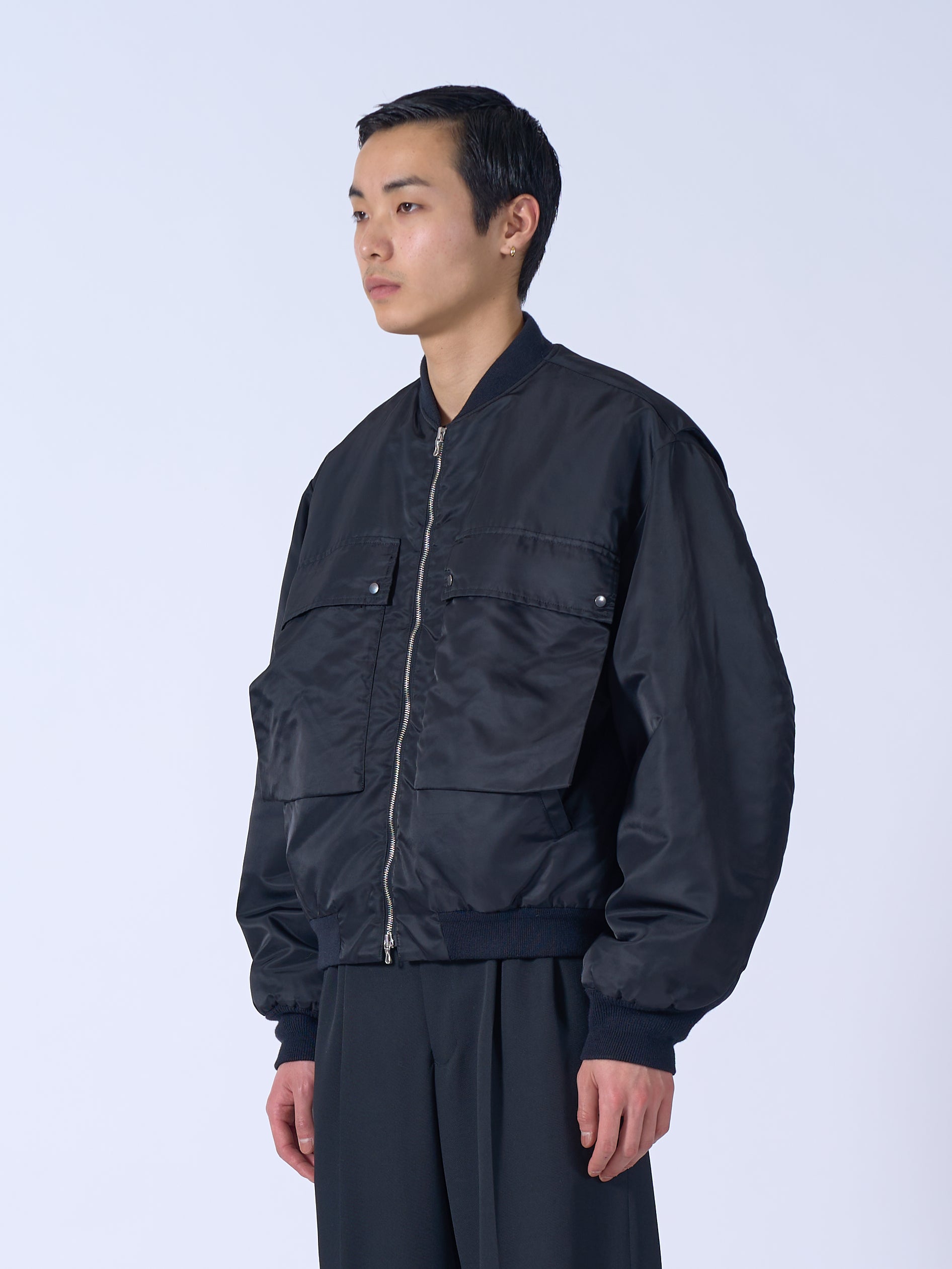 KATHARINE HAMNETT Hamnett クロップドボンバージャケット KATHARINE HAMNETT