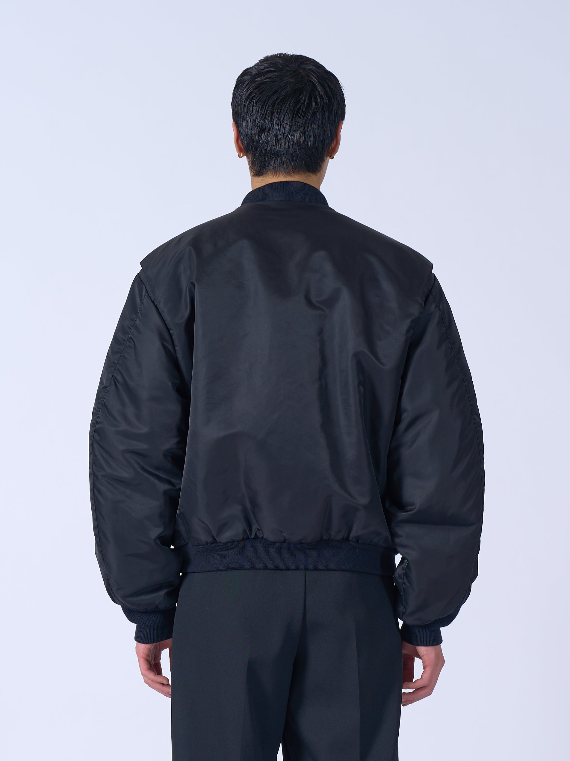 "KATHARINE HAMNETT" Recycle Nylon Flight Jacket