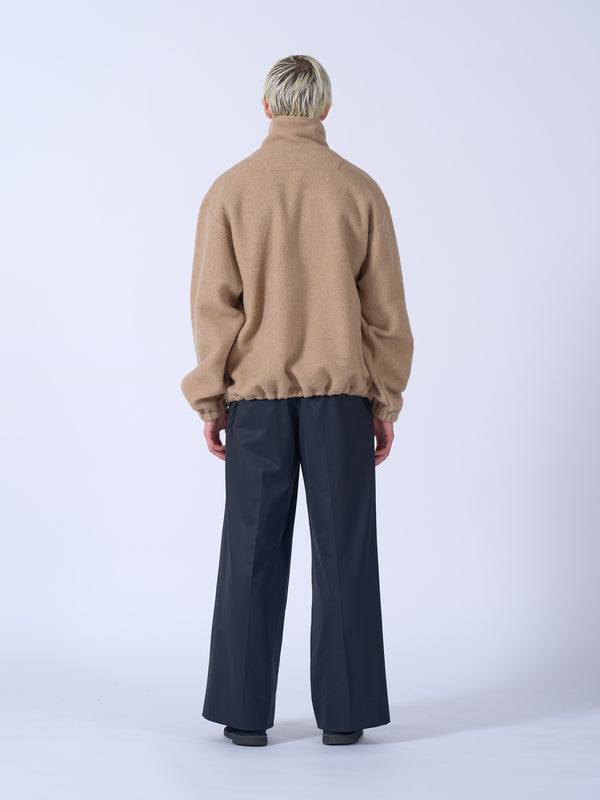 Wool Fleece Half Zip Pullover