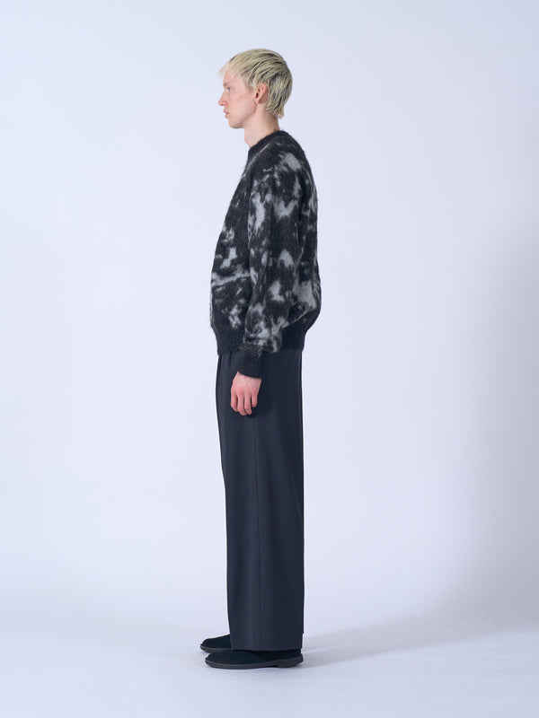 Kid Mohair Jacquard Sweater
