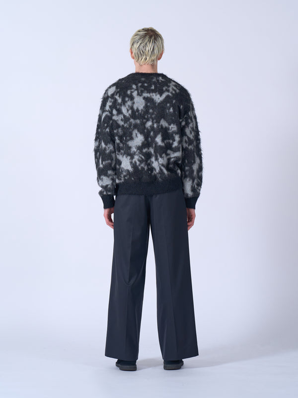 Kid Mohair Jacquard Sweater