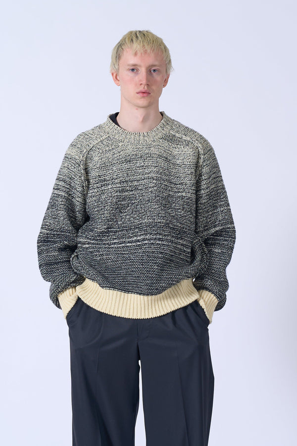 Gradation Crewneck Sweater