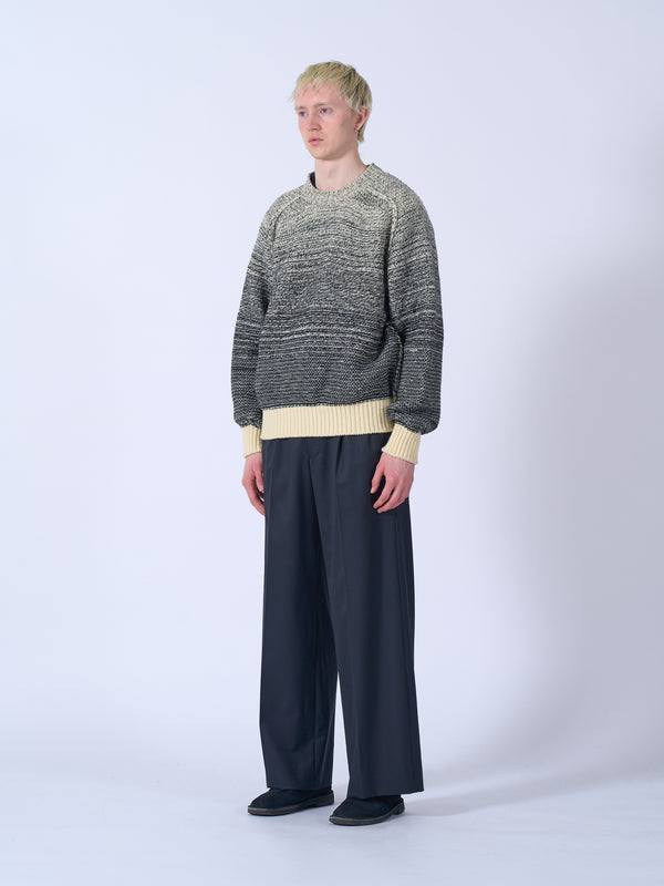 Gradation Crewneck Sweater