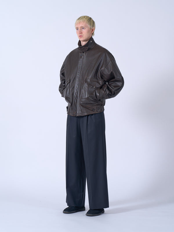 Cow Leather Flight Jacket