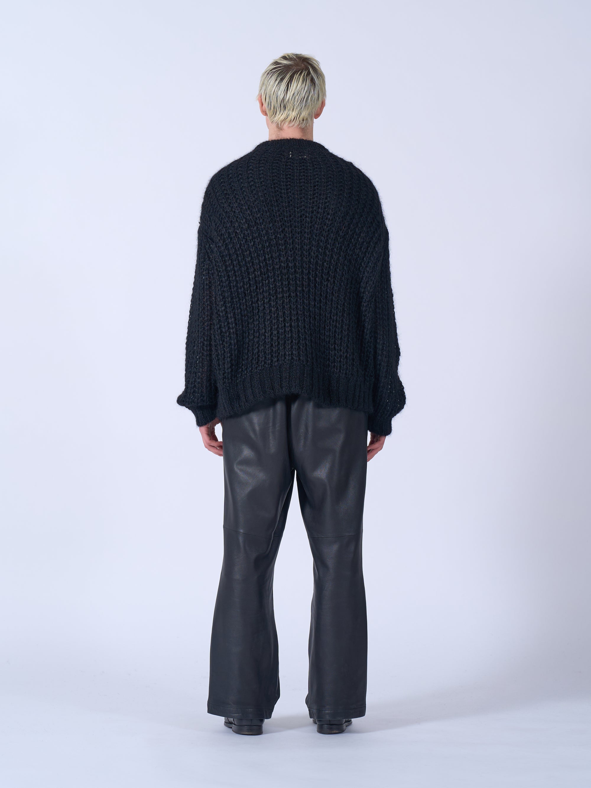 Mohair Silk Big Rib Crewneck