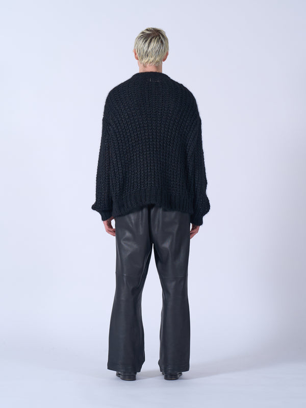 Mohair Silk Big Rib Crewneck