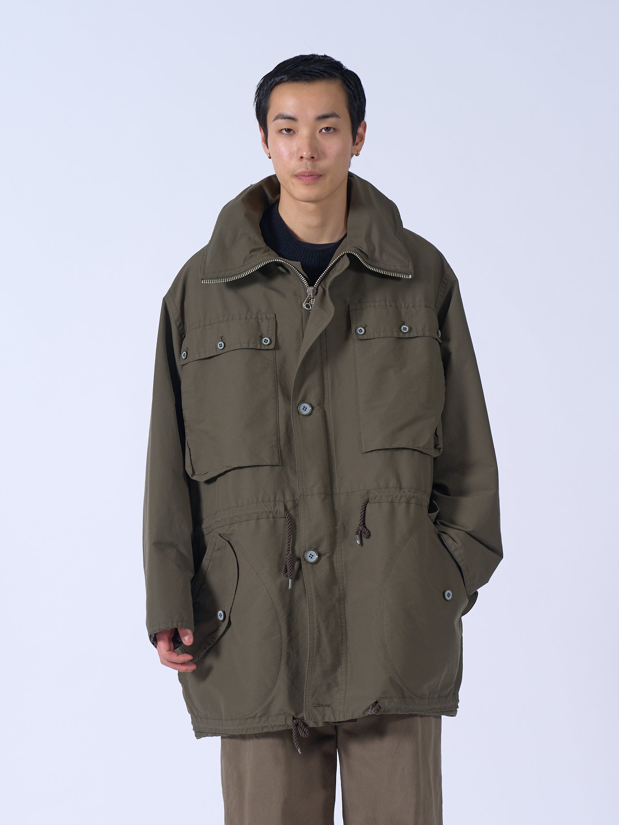 "KATHARINE HAMNETT" Recycled Polyester Half Coat