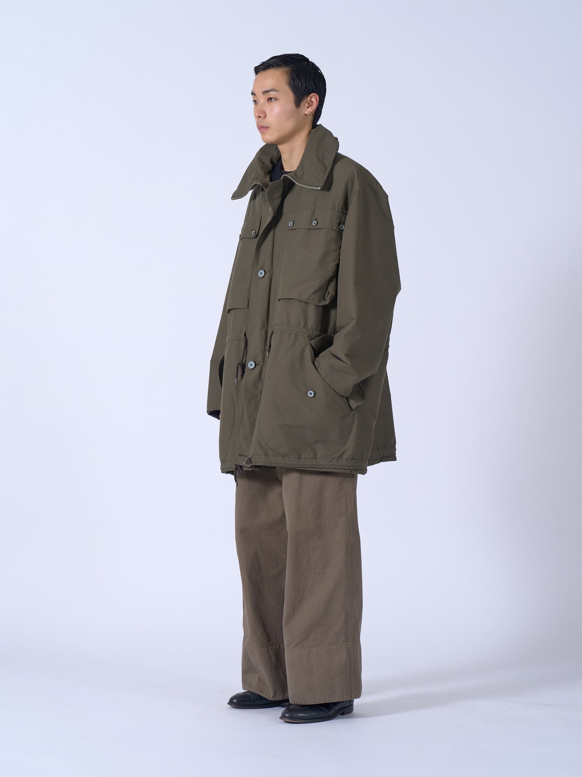 "KATHARINE HAMNETT" Recycled Polyester Half Coat