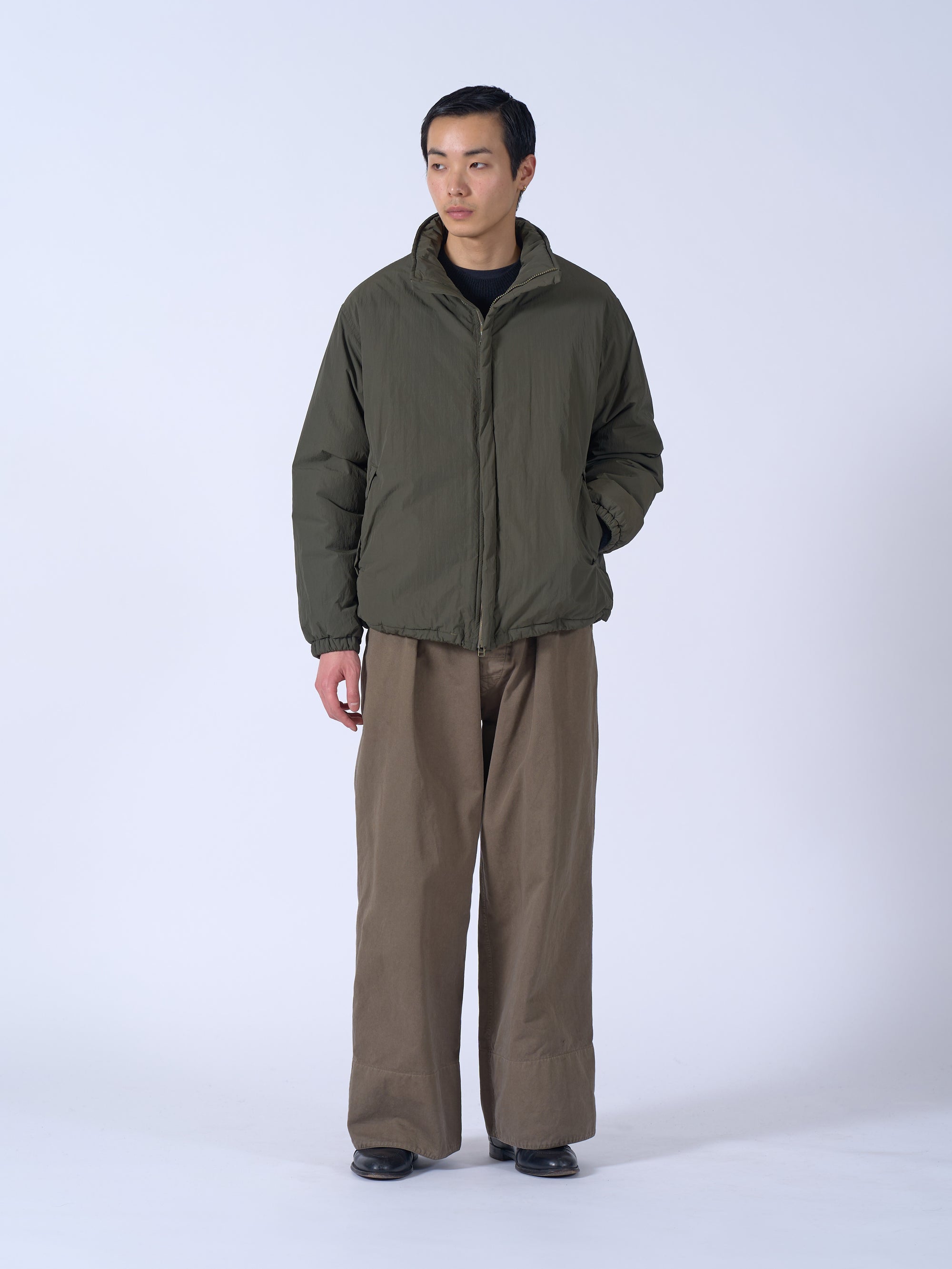 Nylon Puffer Blouson