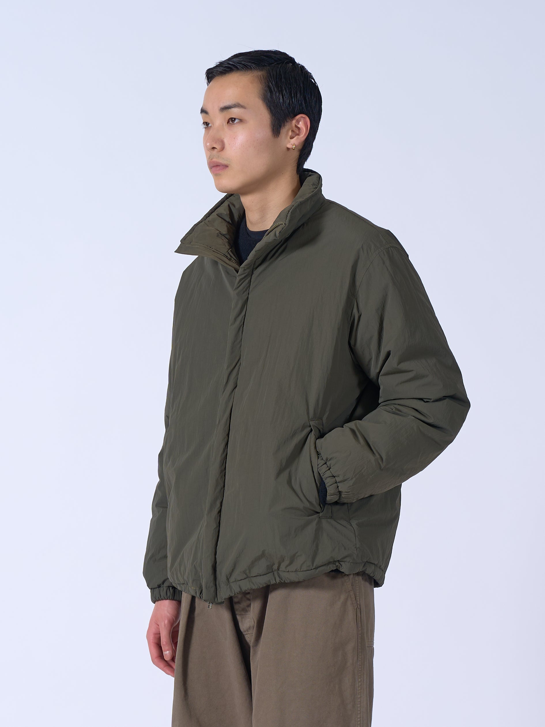 Nylon Puffer Blouson