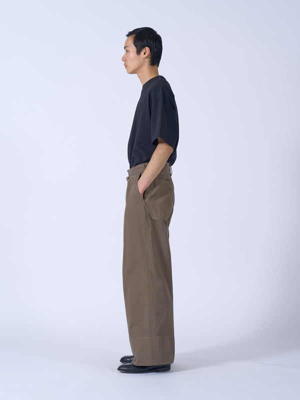 “Katharine Hamnett” Organic Cotton Wide-Leg Work Pants