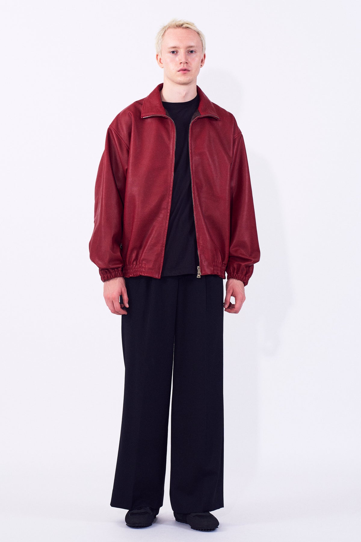 Carf Leather Truck Jacket