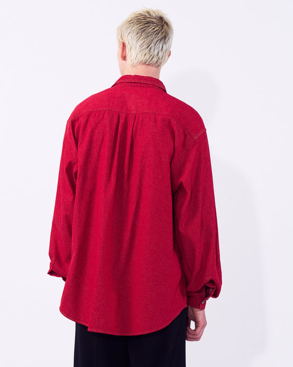 Vintage Washed Denim Shirt