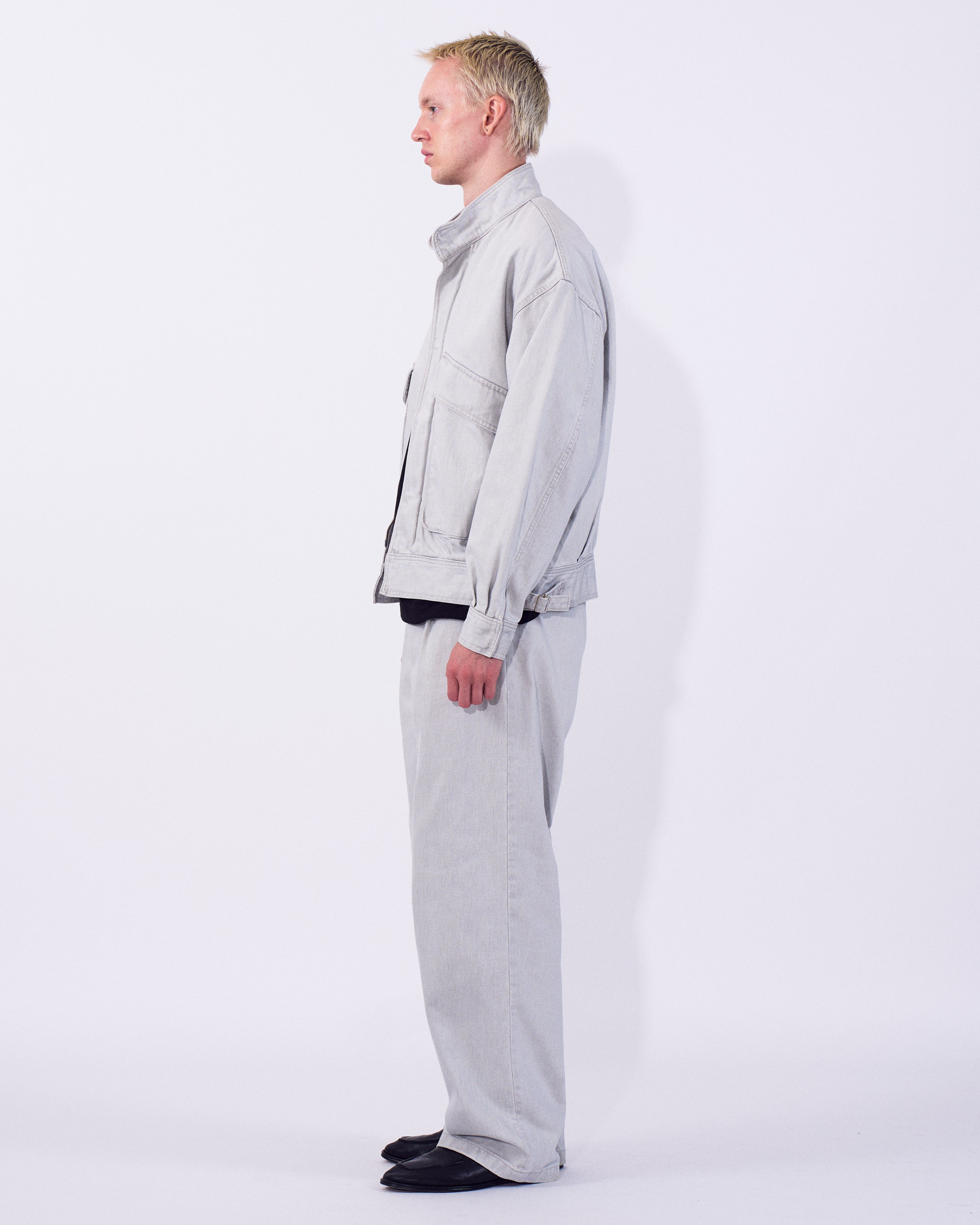 パンツ YOKE 24AW YOKE - ヨーク24FW HAND PAINTED DENIM WIDE STRAIGHT PANTS