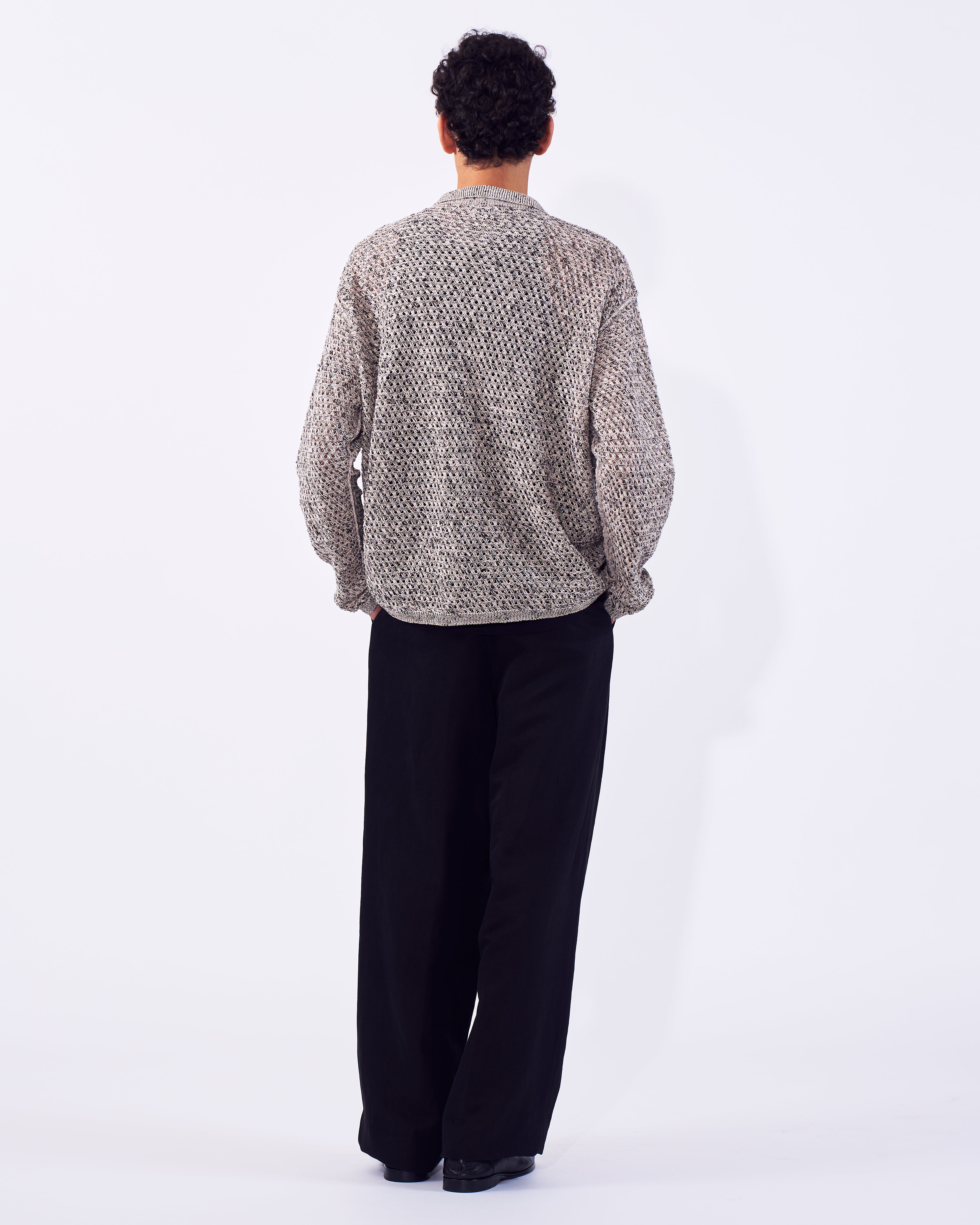 【希少】YOKE メッシュ ニット カーディガン サイズ 3 Mesh Knit Shirt Cardigan | YOKE Official Website