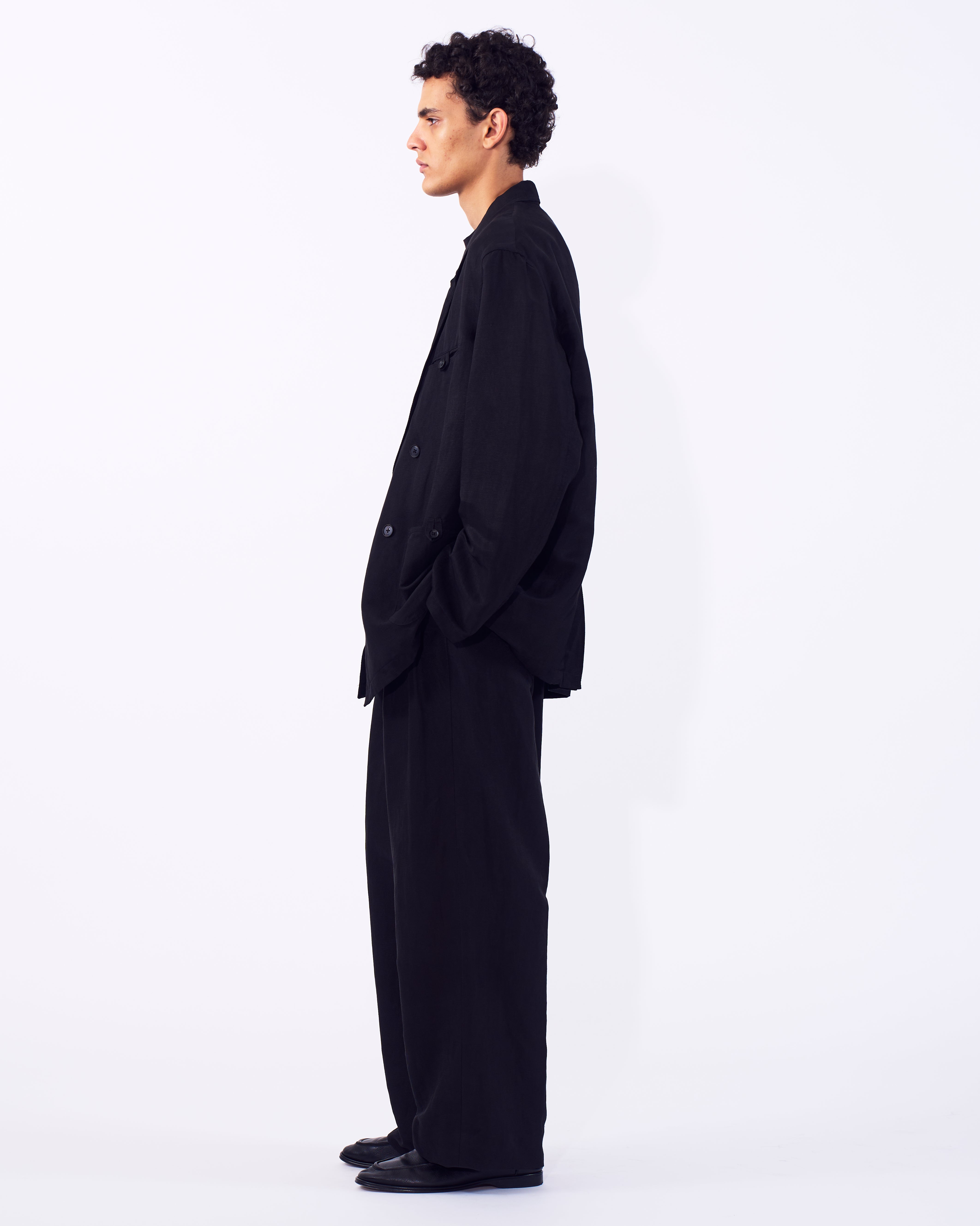 YOKE ダブルジャケット Wool Washer Tropical Double Breasted Jacket | YOKE Official Website