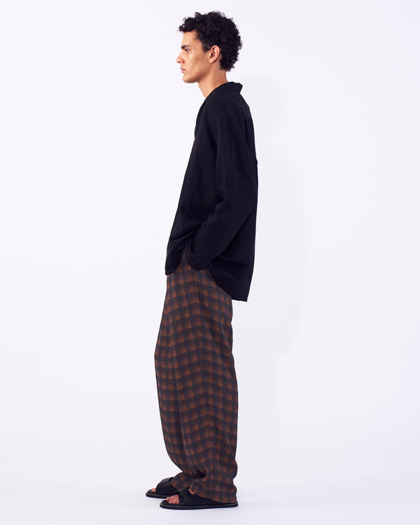 Linen Silk Kersey Skipper Shirt