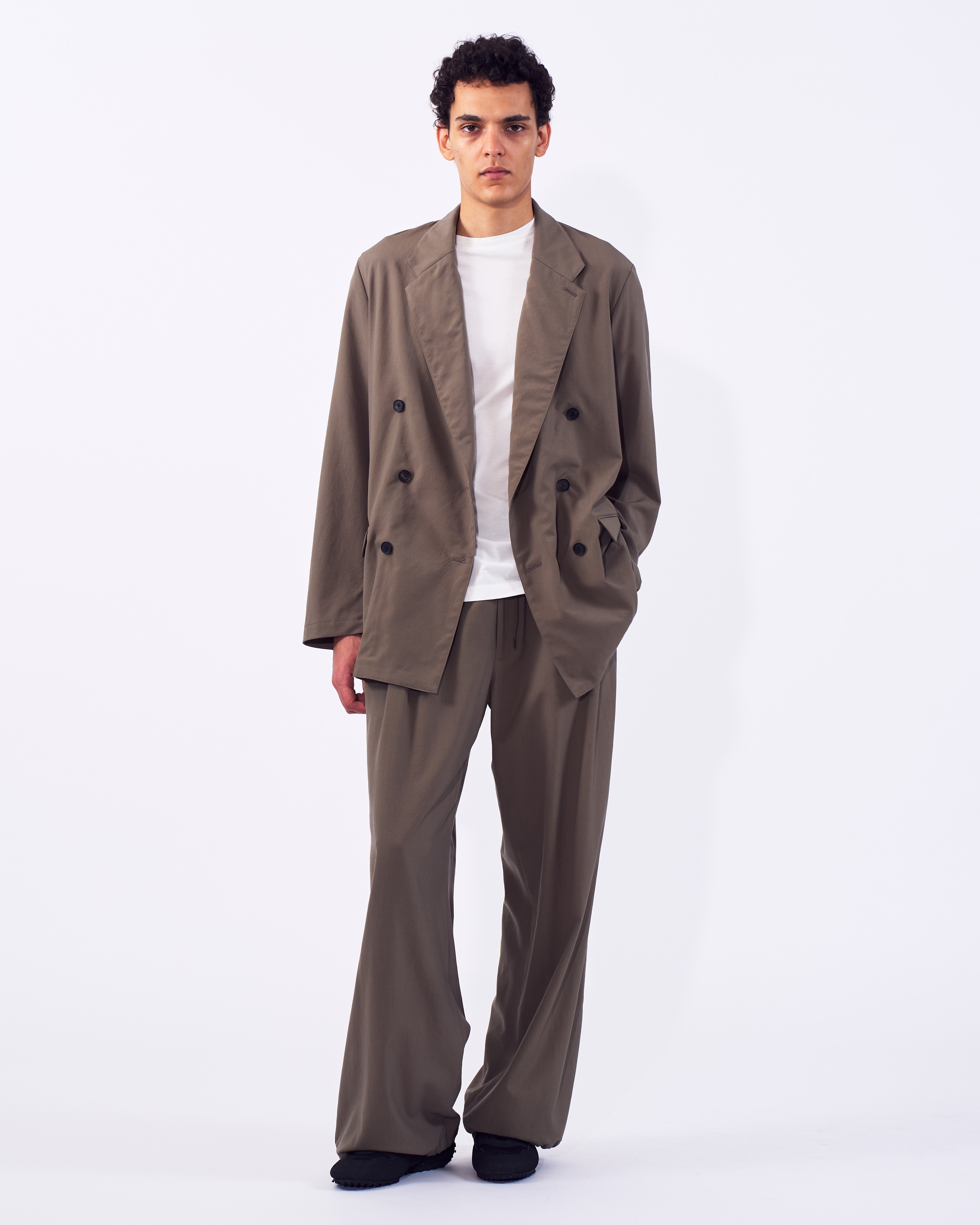 Wool Washer Tropical Zip Shirt | YOKE Official Website