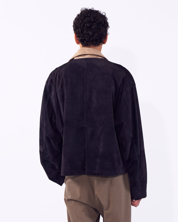 Goat Suede Work Jacket