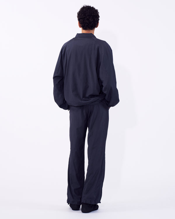 Silk Nylon 2Pleated Easy Pants