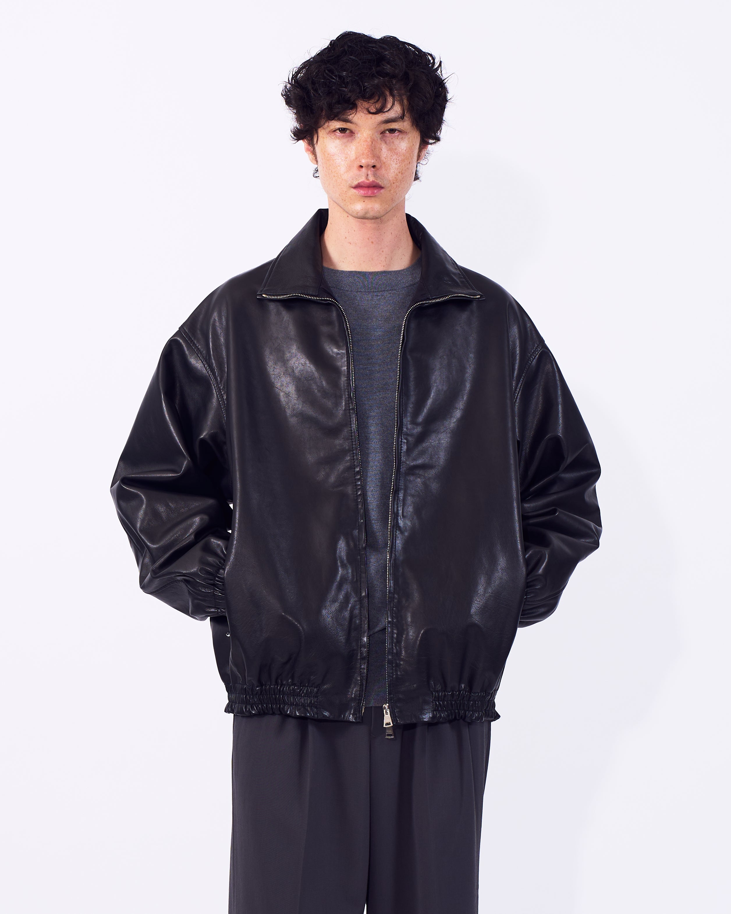 サイズ3 ブラックYOKE Carf Leather Truck Jacke Carf Leather Truck Jacket | YOKE Official Website