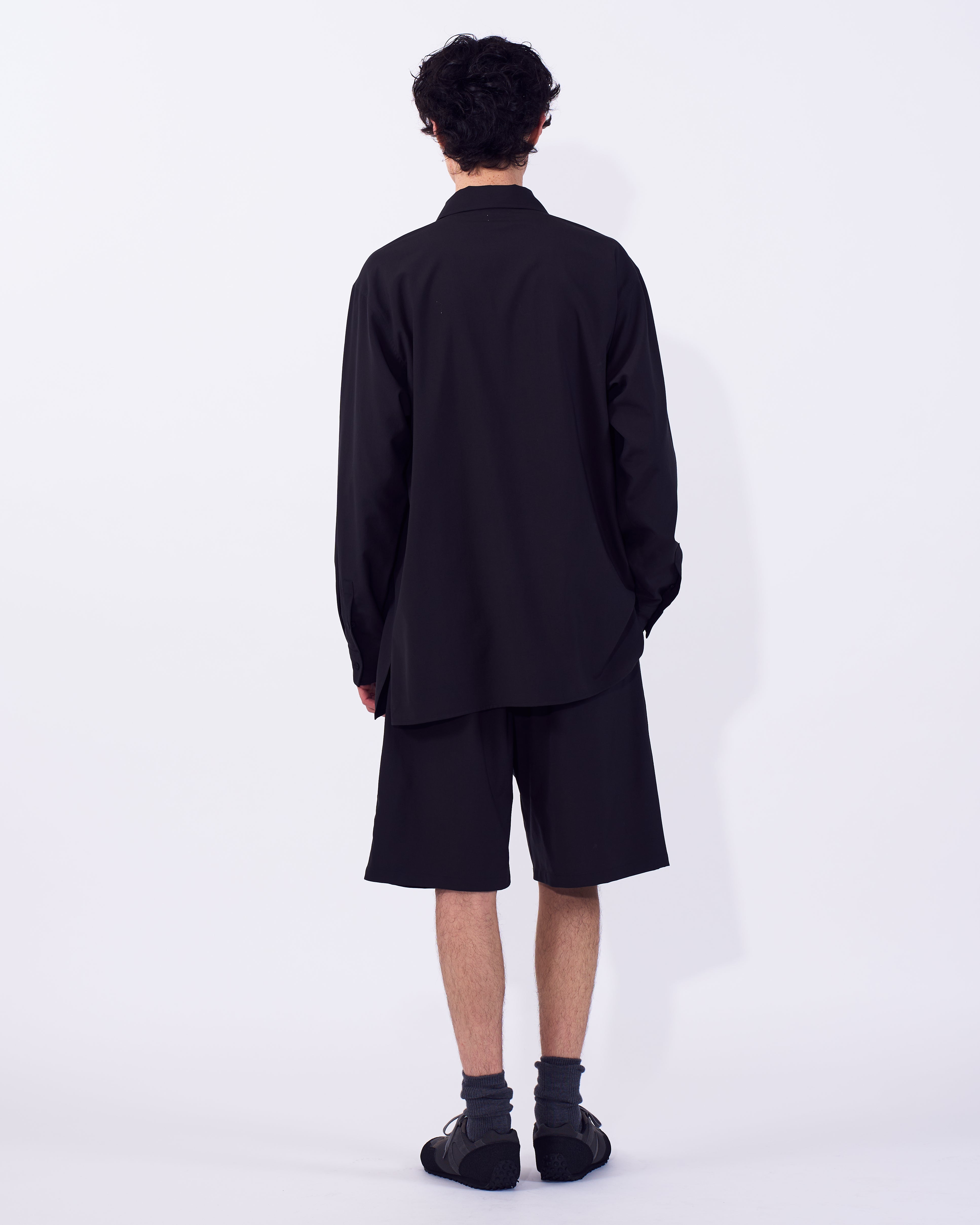 Wool Washer Tropical Zip Shirt | YOKE Official Website