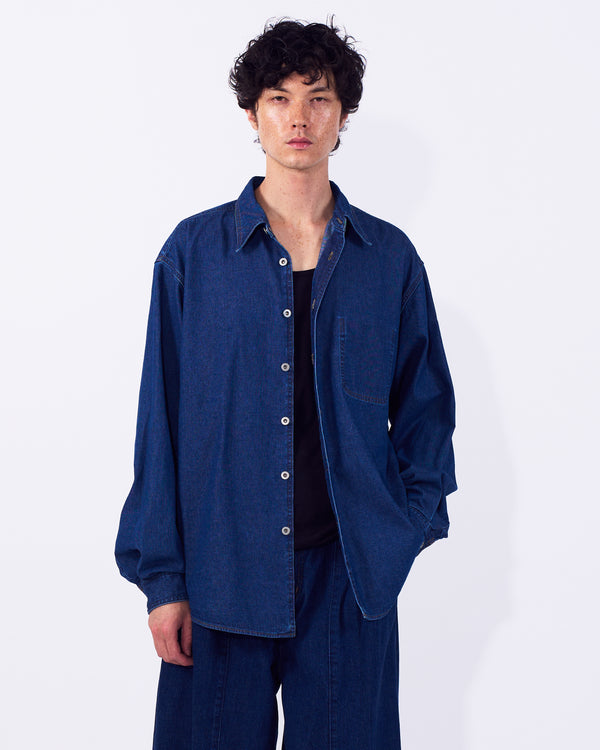 Vintage Washed Denim Shirt